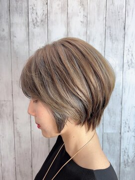 ビューティドレッセヤマノ 池袋パルコ(Beauty Dresse YAMANO) 大人可愛いフェミニン【ショート】