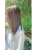 小顔ひし形レイヤーカット