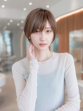 ドットハリス(.Hallis) 大人可愛い前髪/ミディアム/ボブ/20代30代/原宿/表参道