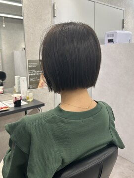 ヘアサロン ドットプラス 町田店(dot. plus) 【中西里美】パツんとボブ