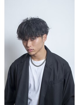 オーバー 町田店(OVER) マッシュ×スパイラルパーマ【町田/メンズカット】