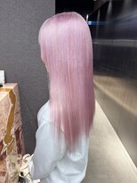 ペレ 栄店(PELE) デザインカラー/レイヤーカット/ウェットヘア/オリーブベージュ