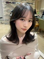 アフロート ディル(AFLOAT D'L) 表参道アフロート張替 鎖骨下ミディアムヘア