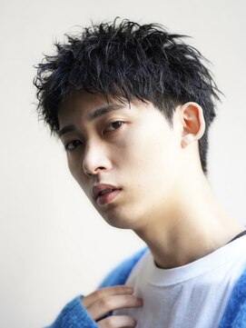 プルーブトウキョウ 渋谷(PROVE TOKYO) アップバングショート×ソフトツイストパーマ