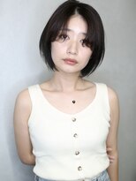 バース(BIRTH)&nbsp;天神【BIRTH】ワンレンボブ前髪あり小顔ネビージュ20代30代 5