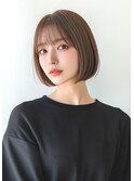 小顔ボブ#渋谷駅#韓国#髪質改善#トリートメント