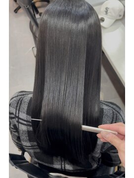 シアン(CYAN) 就活生におすすめ♪黒染めじゃない☆ブルーブラックカラーカラー