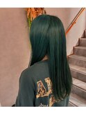 エメラルドグリーンの推しカラー
