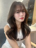 エンター 天神店(ENTER)&nbsp;くびれロング/髪質改善/チョコレートブラウン/ENTER 天神店