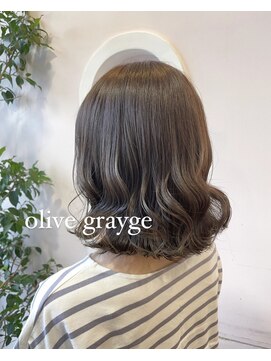 ブランシェ JR勝川駅南口店(BRANCHE) 透明感カラー☆オリーブベージュ