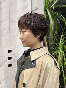 クリアーオブヘアー 一社店(clear OF HAIR) マッシュショートパーマ / momoka