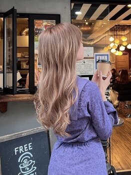 カンナ 大阪店(KANNA)の写真/エクステの色味は関西トップクラスの種類を用意◎地毛と間違われるほど自然に馴染むのはKANNAだからこそ！