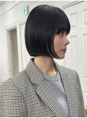 【SANA】シンプルなボブスタイル