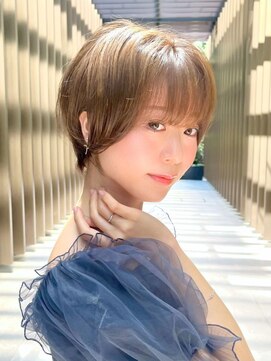 ジエクト 心斎橋 似合わせショート/フェザーショート/細めハイライト