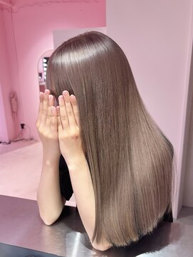 ダズリングディア(Dazzling Deer) ミルクティ/ミルクティベージュ／ストレート／ハイトーン