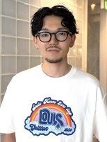 ラパンセヴェールメンズ 栄(LA PENSEE VERT MEN'S)&nbsp;スパイラルパーマ風くせ毛カット