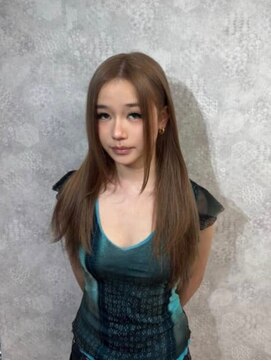 ティアム 渋谷店(Tiam shibuya) 伸ばしかけヘア/小顔ヘア/ブリーチなしカラー/髪質改善