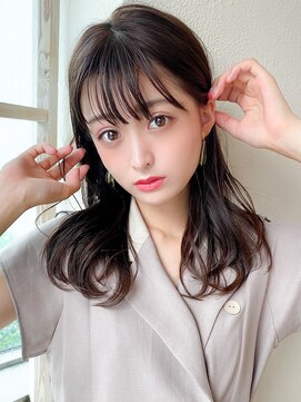 アフロート エル 大阪(AFLOAT L) 【20代30代】顔周りレイヤー/ココアベージュ/ショコラブラウン