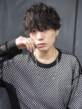 メンズ/マッシュ/ツイストパーマ