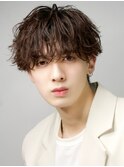 緩めシャドウパーマ韓国風
