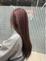 アース 浦安店(HAIR&MAKE EARTH)&nbsp;アンブレラカラー&ダークピンク♪