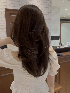 メゾン アネックス(Maison Annex) 心斎橋/韓国ヘア/レイヤーカット/ブリーチなしダブルカラー