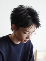 アンサー 渋谷(ANSWER) スパイキーショートルーズショートツーブロック刈り上げ