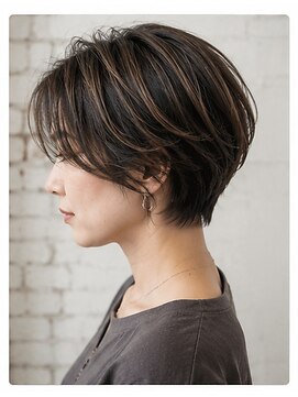 アースオーセンティック 小平店(EARTH Authentic) 丸み美シルエット×大人ショートボブ