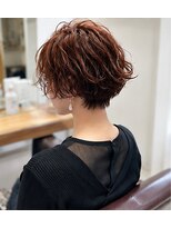 ヘアアンドメイク アース 入間店(HAIR&MAKE EARTH) ナチュラルショートパーマ