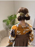 卒業式ヘアセット
