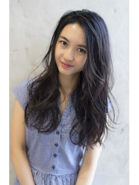 ザ シー 橋本(The C) 骨格に似合う小顔ロングヘア(暗髪カラー)ザシー橋本店