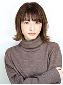 外ハネとパールカラー