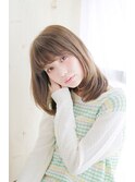 大人っぽいツヤ感のあるワンカール