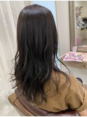 20代30代人気◎大人かわいい艶髪ロング×アッシュブラウン