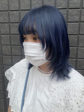 ハブ(hub) 天神今泉/ダークブルー