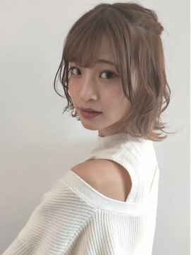 アレンヘアー 帯広店(ALLEN hair) ボブ×ヘアアレンジ