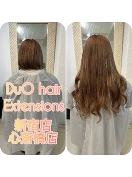 デュオヘアー エクステンションズ 新宿 ふんわり・やわらかロングヘアー♪♪♪