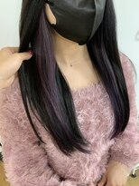 アンク クロス 関内店&nbsp;ラベンダーインナーカラー【AOI】