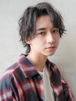 ハバナ 新宿(HAVANA)&nbsp;ウルフ/センターパート/モテる/トランクスヘア/スパイラルパーマ