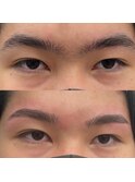 メンズパーマ_アイブロウワックス脱毛