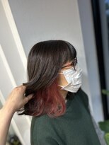 ヘアースパ ノッシュ 博多千代店(Hair Spa Nosh) インナーピンク