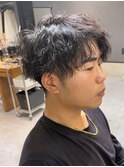 大人気ツイストパーマ