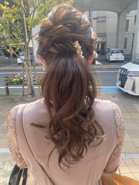 【Aizu 蒲原】ルーズポニーテール