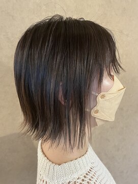 マヤ 竜王店(MYA) 切りっぱなし風ボブ