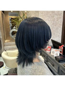 ヘアー ブランコ(hair Blanco) ブルーカラー