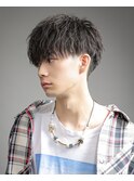 ルーズな束感で作る【ルーズマッシュ】刈り上げ前下がり