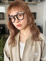 ディッセンバー 神宮前(December)&nbsp;ミディアム/ゆるふわパーマ/ベージュ