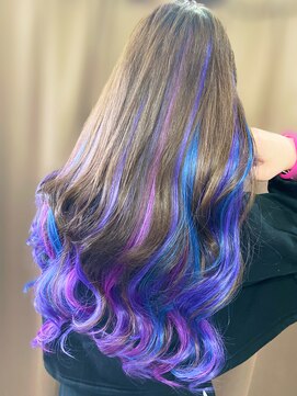 メルシー 大阪梅田店 ロイヤルカラーグラデ