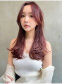 【kate 大宮】ローレイヤー×くすみピンク