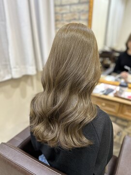 シェノン 西梅田(CHAINON) ブリーチなしダブルカラー/ダブルカラー/韓国/レイヤーカット